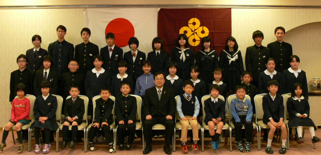 平成26年度島根県児童生徒学芸顕彰式写真