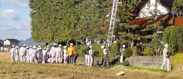 松江農林高校の皆さん