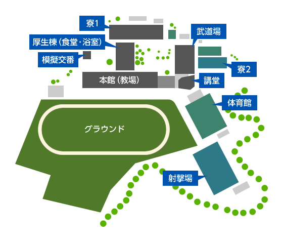 島根県警察学校マップ