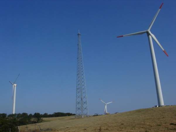 風力発電設備全景