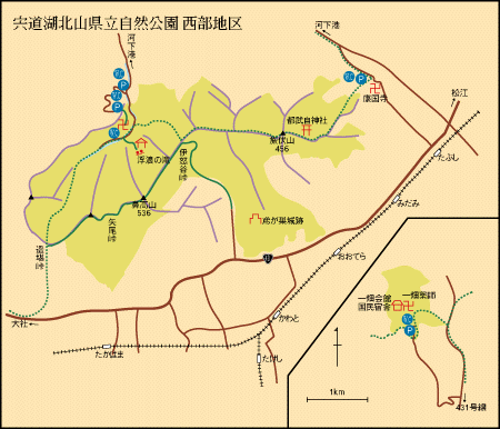 地図の写真