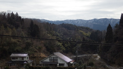 木都賀雨量局から見た景色の写真です