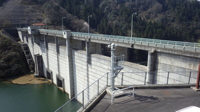 ３月29日の御部ダムの写真です