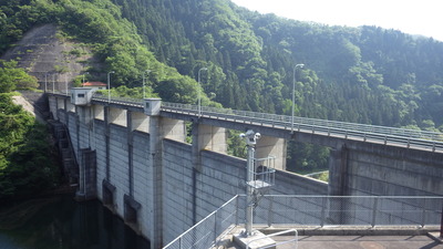 ５月23日の御部ダムの写真です