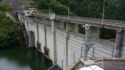 ５月24日の御部ダムの写真です