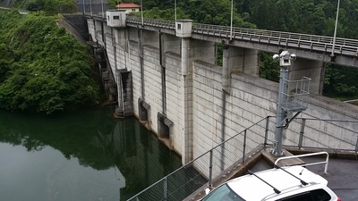 ５月25日の御部ダムの写真です