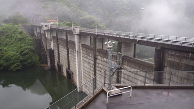 ６月23日の御部ダムの写真です