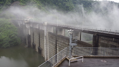 ６月24日の御部ダムの写真です