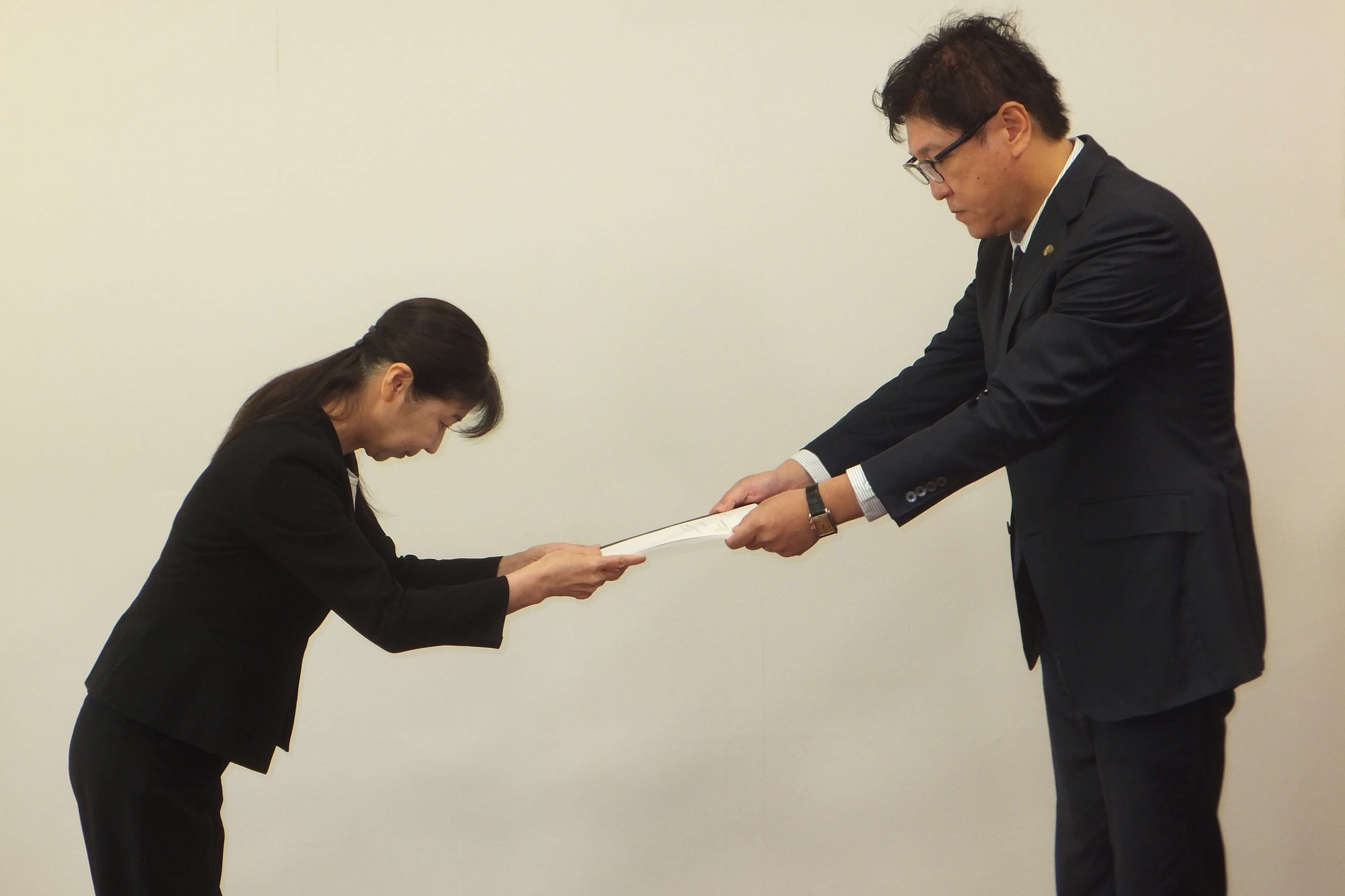 令和８年知事勧告の写真