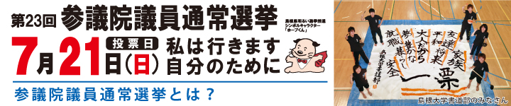 参議院議員通常選挙とは