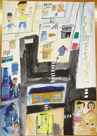松江市立出雲郷小学校３年錦織咲月さんポスター