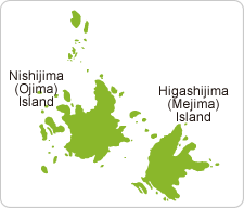 竹島詳細地図（英語）