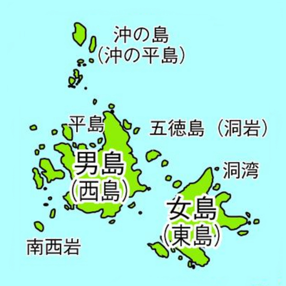 竹島詳細地図の画像