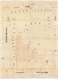 灘町大谷家屋敷図