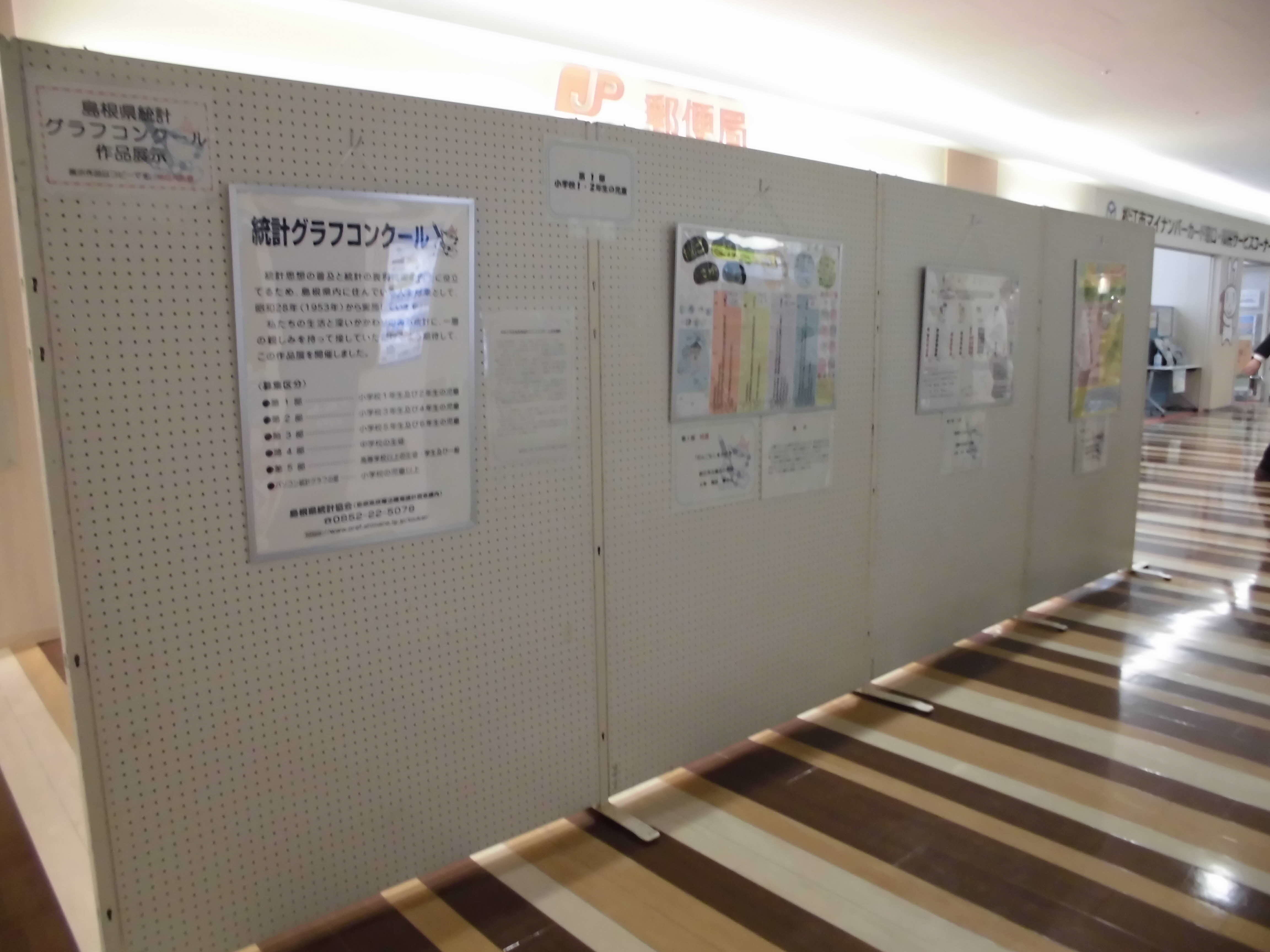 令和５年度島根県統計グラフコンクール展示
