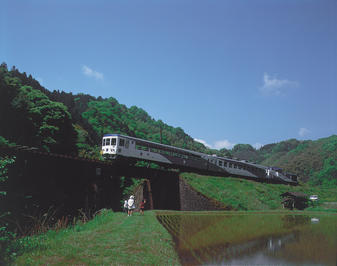木次線トロッコ列車２