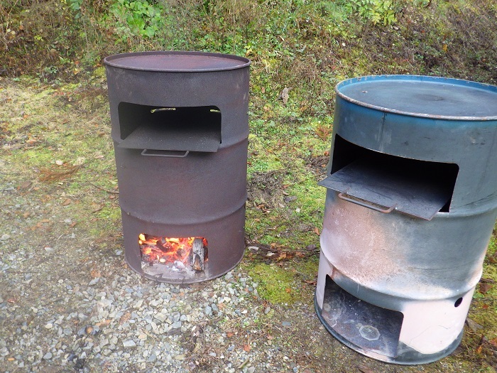 特製ドラム缶窯の画像