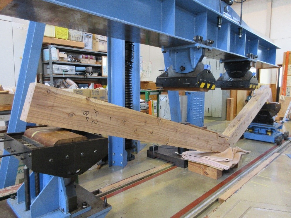 写真２：破壊の様子