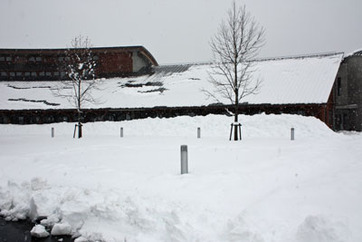 （写真）雪景色３月１０日２