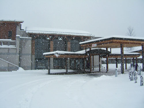 （写真）センターの雪景色１
