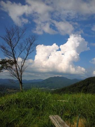 （写真）眺め雲