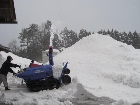 （写真）雪山