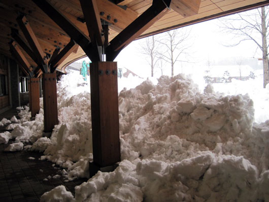 （写真）除雪されました