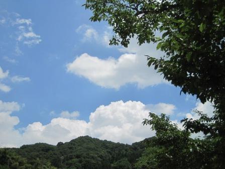 （写真）その日の空