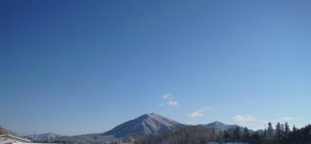 （写真）今朝の琴引山