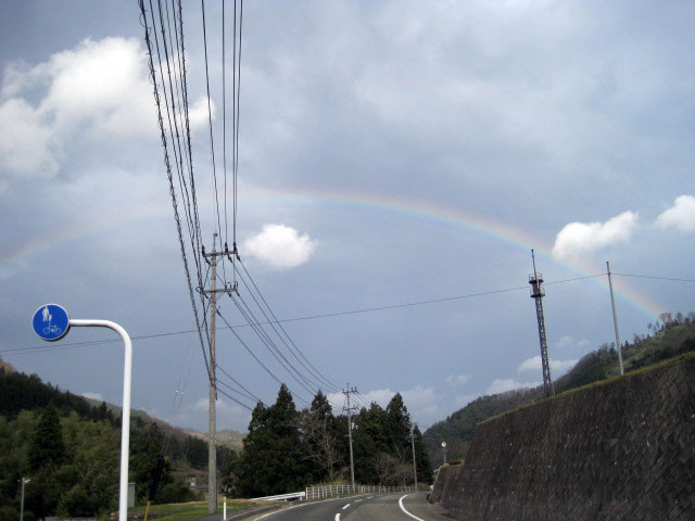 （写真）虹