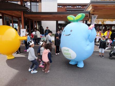 （写真）水と緑の森づくりイメージキャラクター