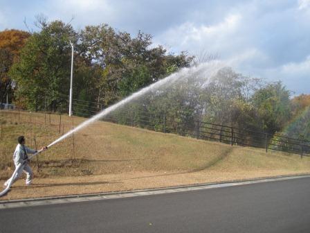 （写真）放水