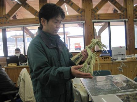 （写真）教育委員会の石飛さん