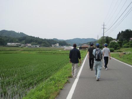 （写真）往復7kmを歩きました