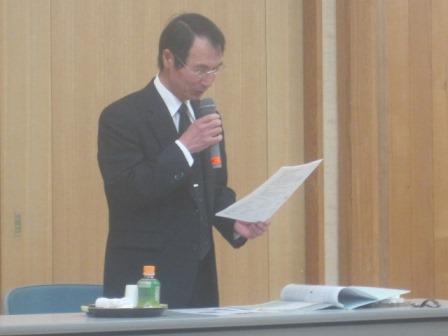 （写真）上赤名自治振興協議会半田氏