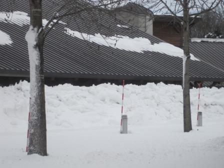 雪の壁