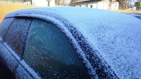 （写真）昨日の雪