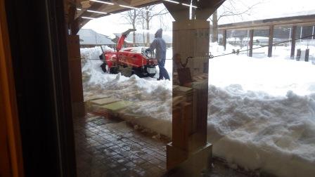 （写真）除雪作業の様子２
