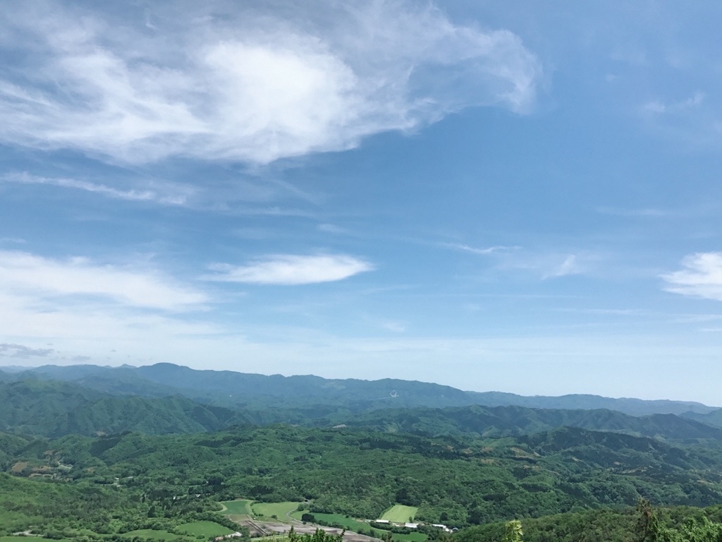 三瓶山からの景色