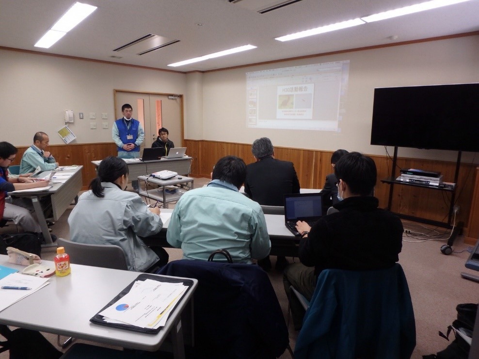 （写真）報告会の様子