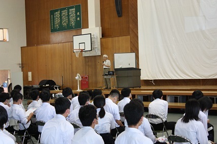 （写真）特別授業の様子