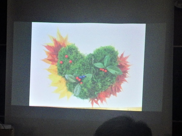 参加者の紅葉アート作品その７の画像