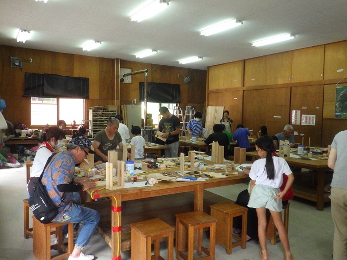 木工室内の様子の画像