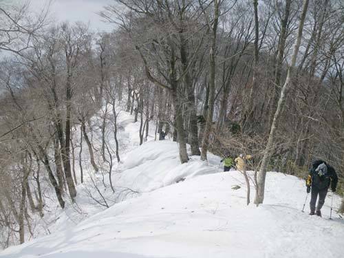 雪庇の画像