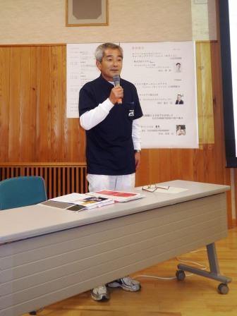 （写真）二条里づくりの会竹田氏