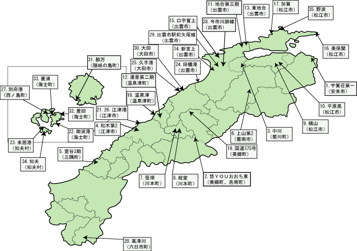 平成17年度位置図