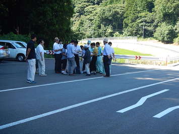 国道432号東岩坂バイパス工区調査状況