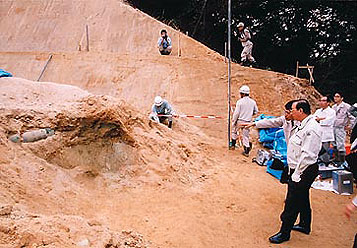 加茂岩倉遺跡（写真）