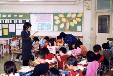 ３０人学級編制（小学１年生対象）のスタート（写真）