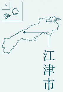 江津市の地図